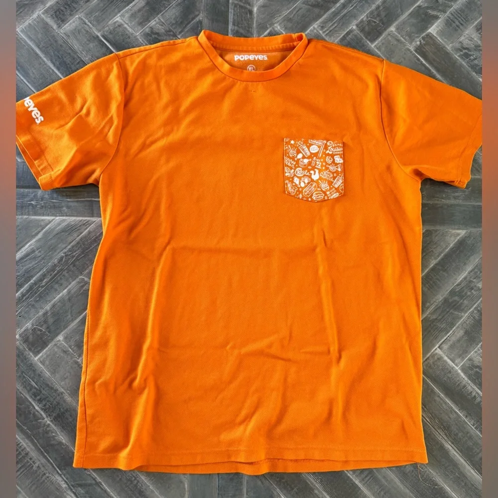 Popeyes Orange and Black Uniform Set | XL - Picture 2 of 11